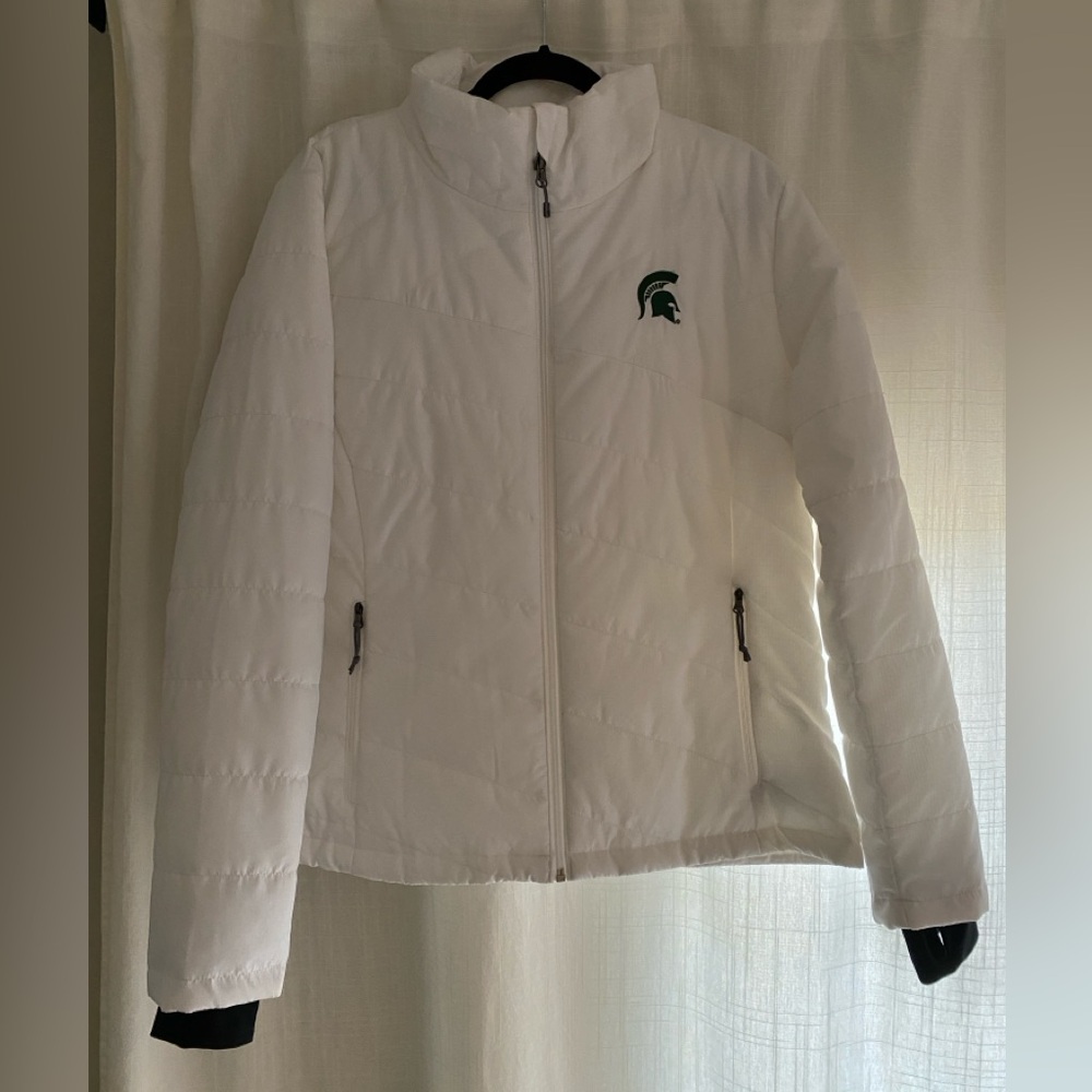 Women’s Columbia jacket. MSU Spartans. New without tags! Size XL.
